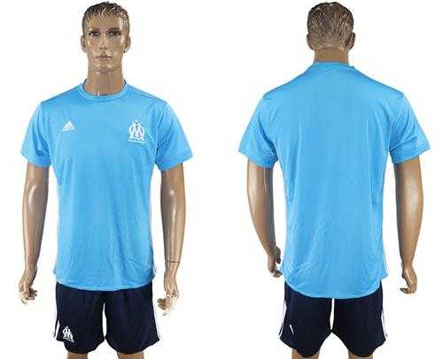 Marseille Blank Away Soccer Club Jersey