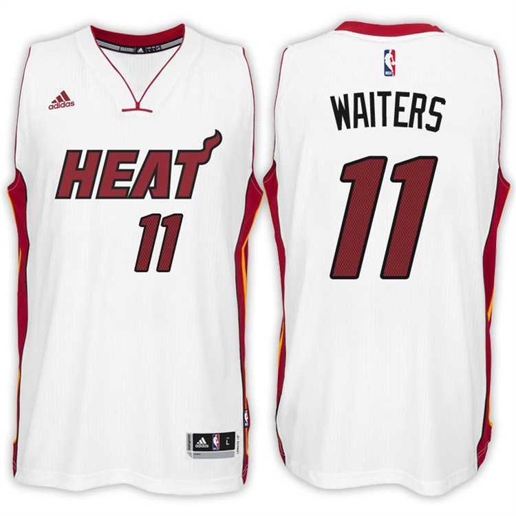 Miami Heat #11 Dion Waiters Home White New Swingman Stitched NBA Jersey