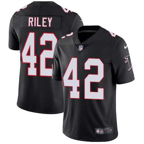 Nike Atlanta Falcons #42 Duke Riley Black Alternate Men's Stitched NFL Vapor Untouchable Limited Jersey