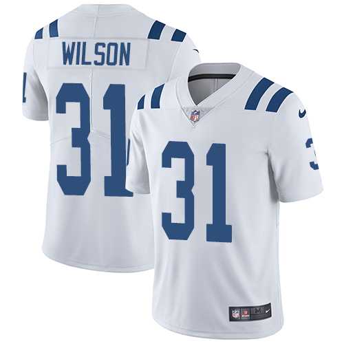 Nike Indianapolis Colts #31 Quincy Wilson White Men's Stitched NFL Vapor Untouchable Limited Jersey