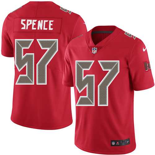 Nike Tampa Bay Buccaneers #57 Noah Spence Red Men's Stitched NFL Limited Rush Jersey
