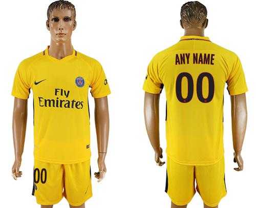 Paris Saint-Germain Personalized Away Soccer Club Jersey