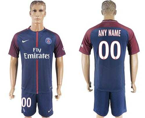 Paris Saint-Germain Personalized Home Soccer Club Jersey