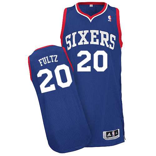 Philadelphia 76ers #20 Markelle Fultz Blue Stitched NBA Jersey