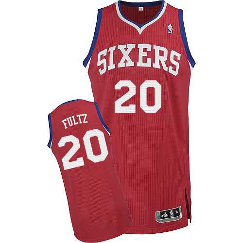 Philadelphia 76ers #20 Markelle Fultz Red Stitched NBA Jersey