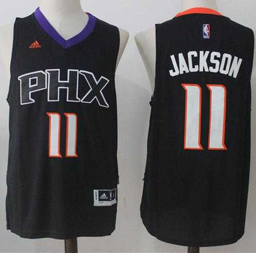 Phoenix Suns #11 Josh Jackson Black Alternate Stitched NBA Jersey