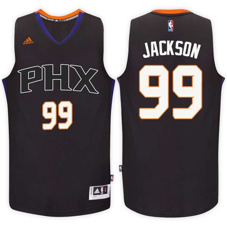 Phoenix Suns #99 Josh Jackson Alternate Black New Swingman Stitched NBA Jersey