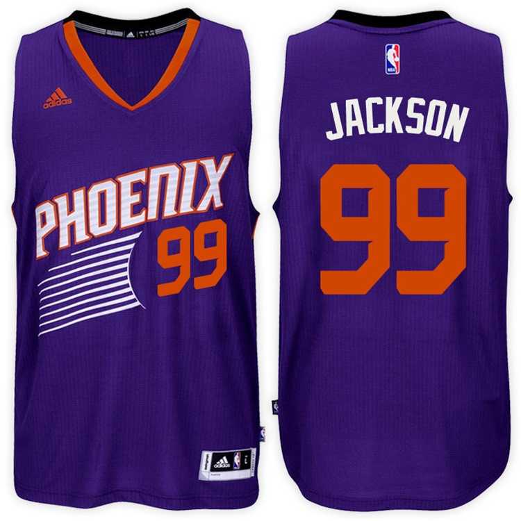 Phoenix Suns #99 Josh Jackson Road Purple New Swingman Stitched NBA Jersey