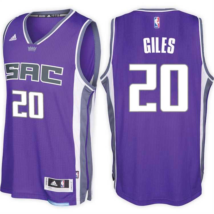 Sacramento Kings #20 Harry Giles Alternate Purple New Swingman Stitched NBA Jersey