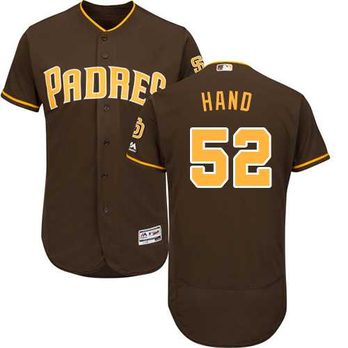 San Diego Padres #52 Brad Hand Brown Flexbase Authentic Collection Stitched MLB Jersey San Diego Padres #52 Brad Hand Brown Flexbase Authentic Collection Stitched MLB Jersey