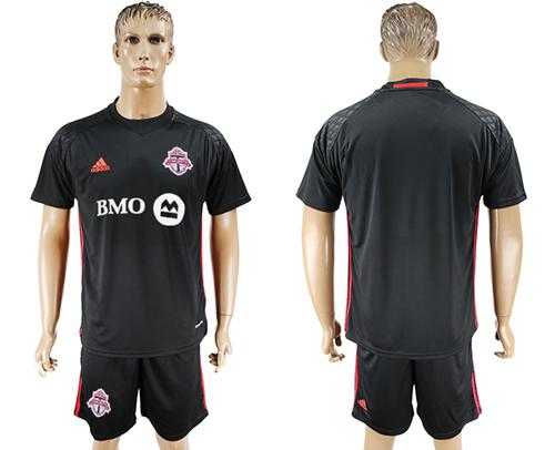 Toronto FC Blank Black Goalkeeper Soccer Club Jersey