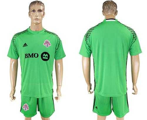 Toronto FC Blank Green Goalkeeper Soccer Club Jersey