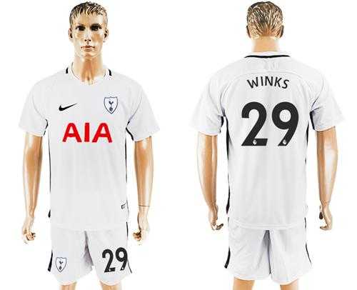 Tottenham Hotspur #29 Winks White Home Soccer Club Jersey