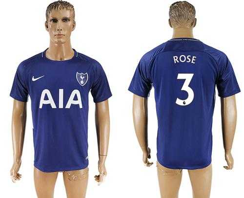 Tottenham Hotspur #3 Rose Away Soccer Club Jersey