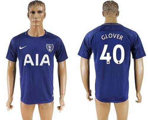 Tottenham Hotspur #40 Glover Away Soccer Club Jersey