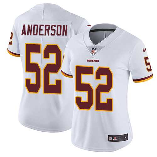 Women's Nike Washington Redskins #52 Ryan Anderson White Stitched NFL Vapor Untouchable Limited Jersey