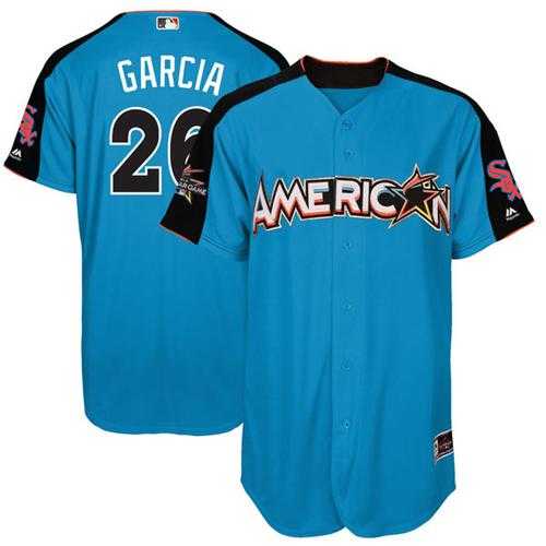 Youth Chicago White Sox #26 Avisail Garcia Blue 2017 All-Star American League Stitched MLB Jersey