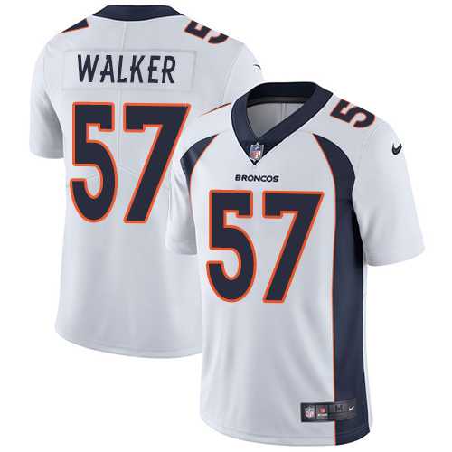 Youth Nike Denver Broncos #57 Demarcus Walker White Stitched NFL Vapor Untouchable Limited Jersey