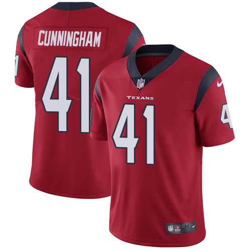 Youth Nike Houston Texans #41 Zach Cunningham Red Alternate Stitched NFL Vapor Untouchable Limited Jersey