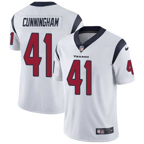 Youth Nike Houston Texans #41 Zach Cunningham White Stitched NFL Vapor Untouchable Limited Jersey