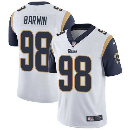 Youth Nike Los Angeles Rams #98 Connor Barwin White Stitched NFL Vapor Untouchable Limited Jersey