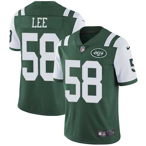 Youth Nike New York Jets #58 Darron Lee Green Team Color Stitched NFL Vapor Untouchable Limited Jersey