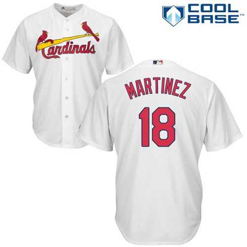 Youth St.Louis Cardinals #18 Carlos Martinez White Cool Base Stitched MLB Jersey