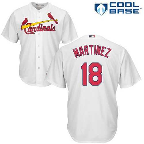 Youth St.Louis Cardinals #18 Carlos Martinez White Cool Base Stitched MLB Jersey Youth St.Louis Cardinals #18 Carlos Martinez White Cool Base Stitched MLB Jersey