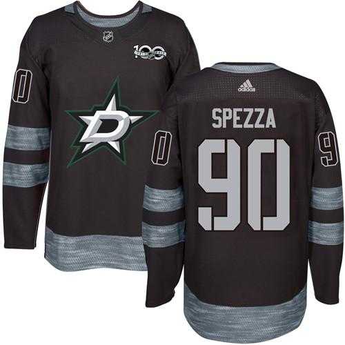 Adidas Dallas Stars #90 Jason Spezza Black 1917-2017 100th Anniversary Stitched NHL
