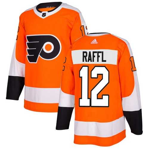 Adidas Philadelphia Flyers #12 Michael Raffl Orange Home Authentic Stitched NHL