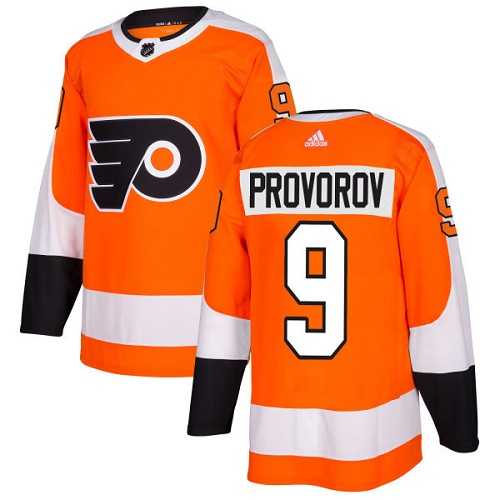 Adidas Philadelphia Flyers #9 Ivan Provorov Orange Home Authentic Stitched NHL