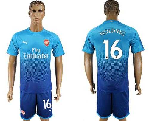 Arsenal #16 Holding Away Soccer Club Jersey