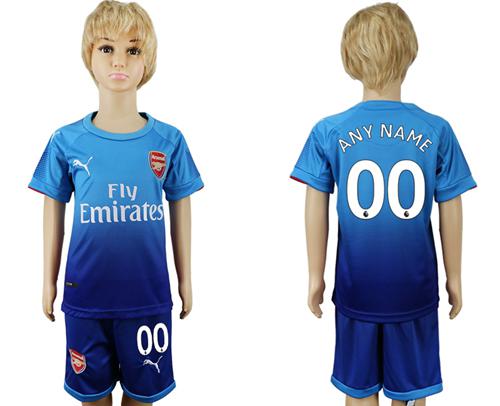 Arsenal Personalized Away Kid Soccer Club Jersey