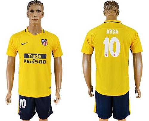 Atletico Madrid #10 Arda Away Soccer Club Jersey