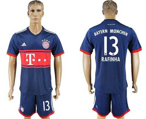 Bayern Munchen #13 Rafinha Away Soccer Club Jersey