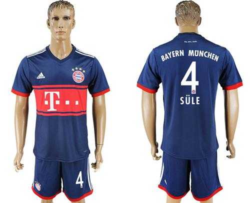 Bayern Munchen #4 Sule Away Soccer Club Jersey