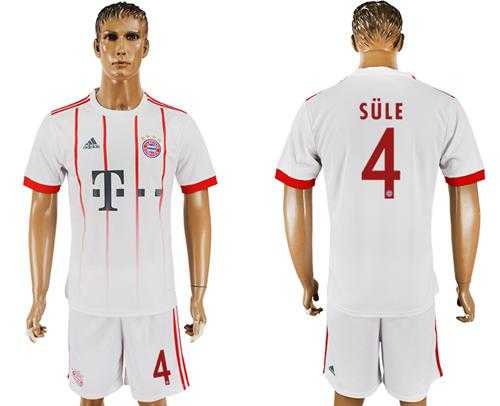 Bayern Munchen #4 Sule Sec Away Soccer Club Jersey