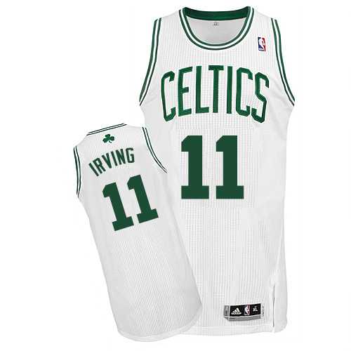 Boston Celtics #11 Kyrie Irving White Home Stitched NBA Jersey