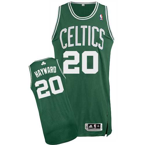 Boston Celtics #20 Gordon Hayward Green Road Stitched NBA