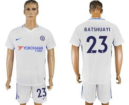 Chelsea #23 Batshuayi Away Soccer Club Jersey