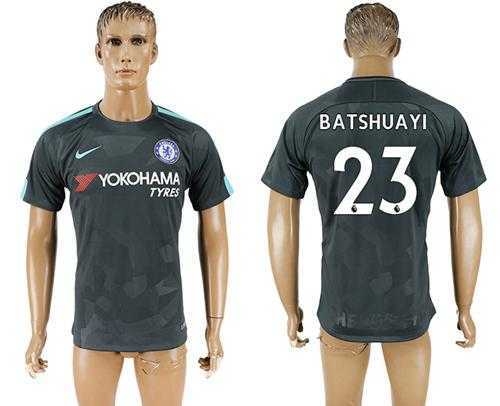 Chelsea #23 Batshuayi Black Soccer Club Jersey