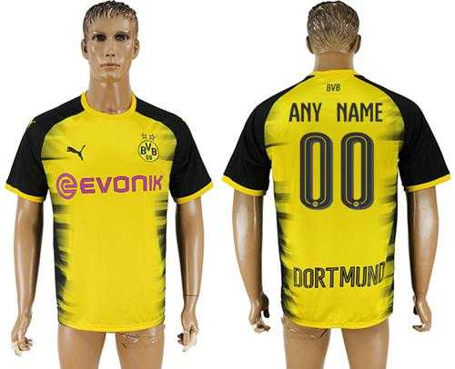Dortmund Personalized Yellow Soccer Club Jersey