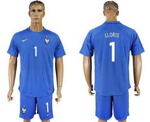 France #1 LLORIS Home Soccer Country Jersey