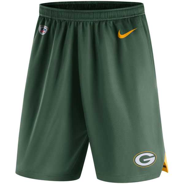 Green Bay Packers Nike Knit Performance Shorts - Green