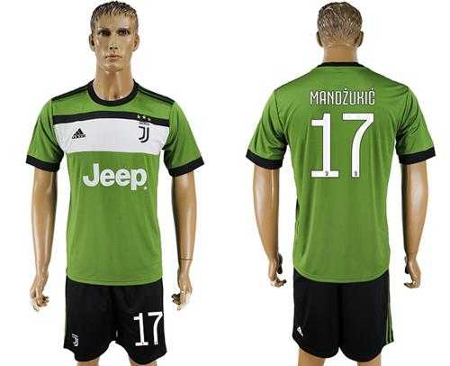 Juventus #17 Mandzukic SEC Away Soccer Club Jersey