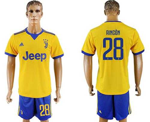 Juventus #28 Rincon Away Soccer Club Jersey