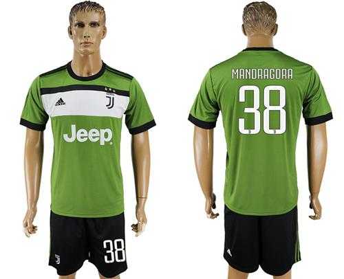Juventus #38 Mandragora SEC Away Soccer Club Jersey