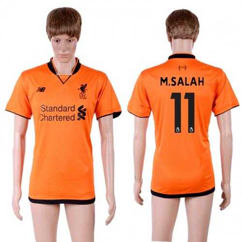 Liverpool #11 M.Salah Sec Away Soccer Club Jersey