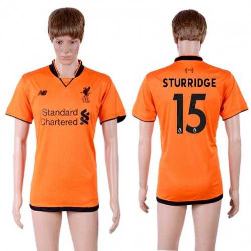Liverpool #15 Sturridge Sec Away Soccer Club Jersey