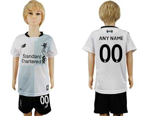 Liverpool Personalized Away Kid Soccer Club Jersey